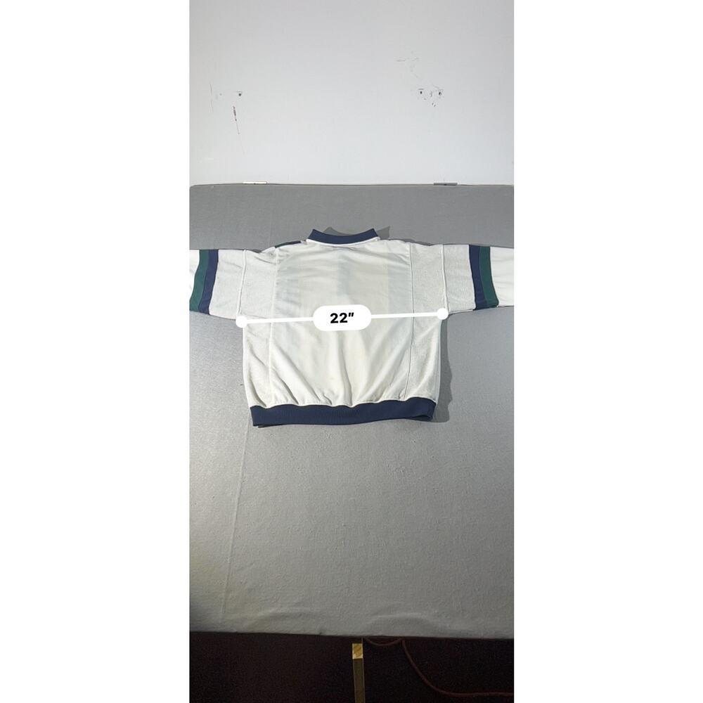 Vintage Van Heusen Colorblock Rugby Polo Sweatshirt L - Picture 11 of 14